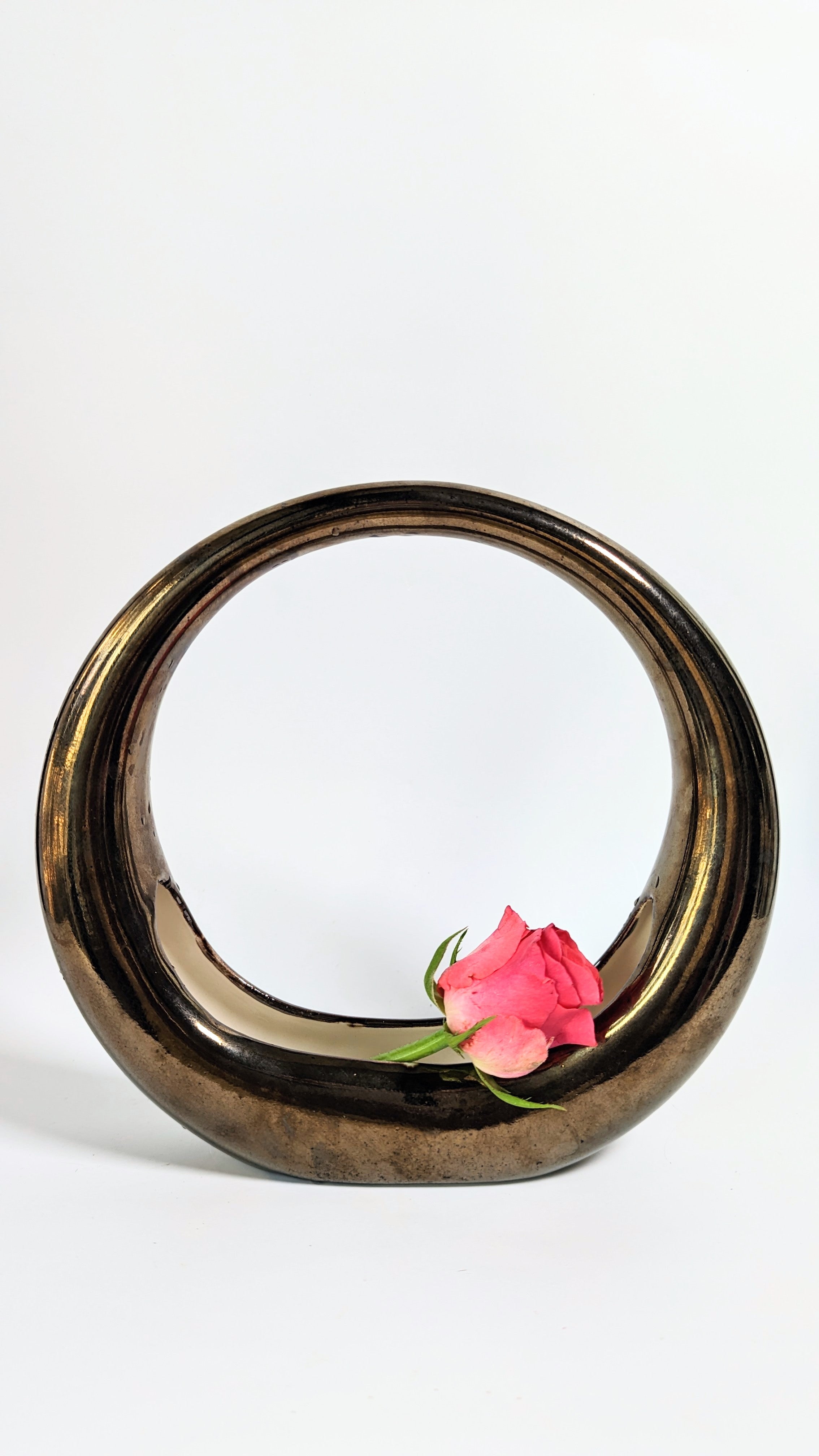 Vintage Circle Vase