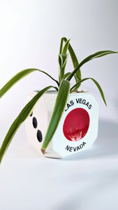 Vintage Las Vegas Die Planter