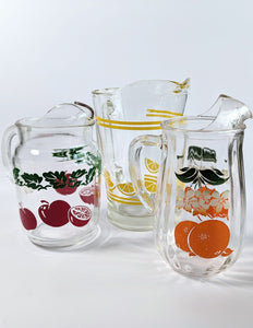 Vintage Glass Pitchers