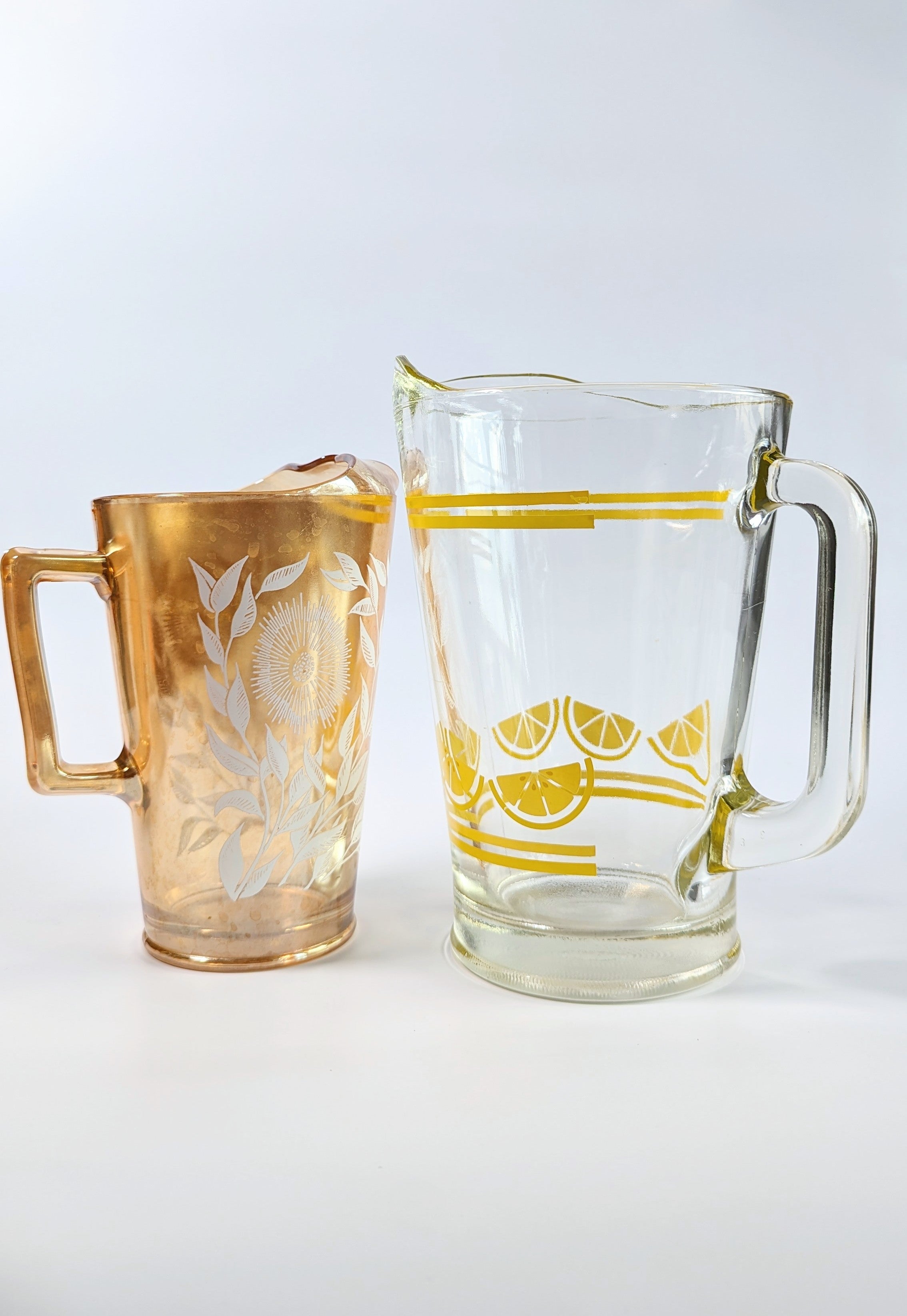 Vintage Glass Pitchers