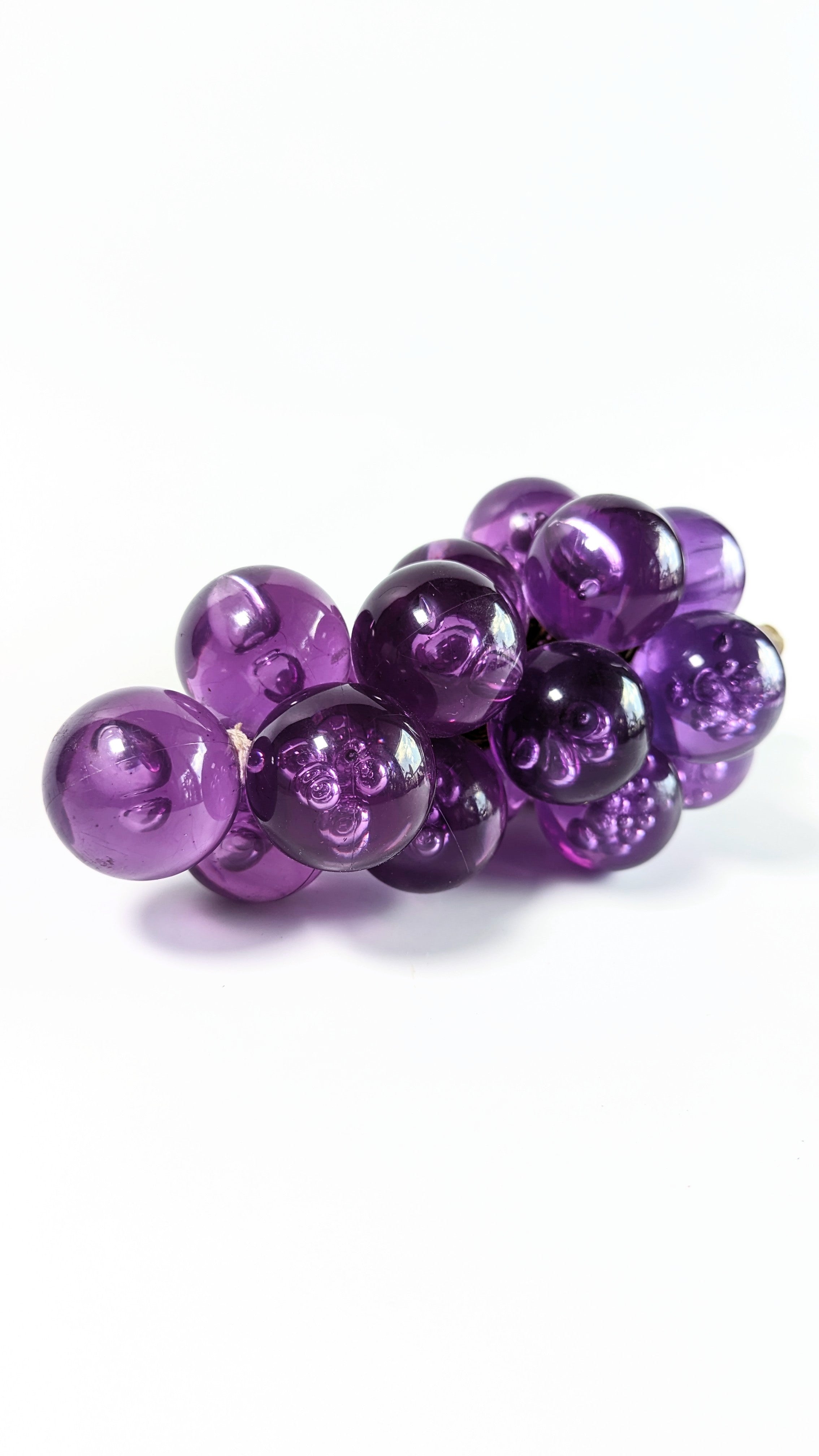 Vintage Lucite Grapes