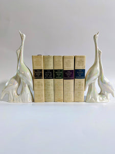 Iridescent Ceramic Cranes