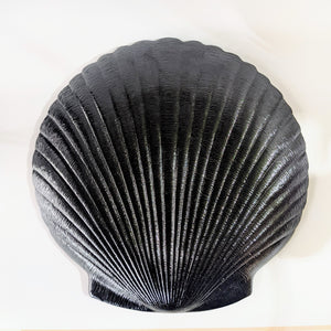 Vintage Black Shell Platter