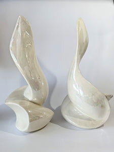 Vintage Abstract Ceramic Sculpture