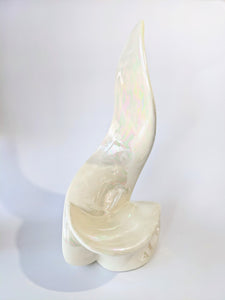 Vintage Abstract Ceramic Sculpture