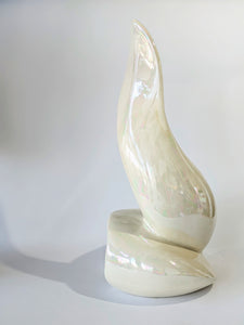 Vintage Abstract Ceramic Sculpture