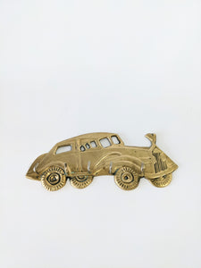 Vintage Brass Car Keyholder/Key Hook