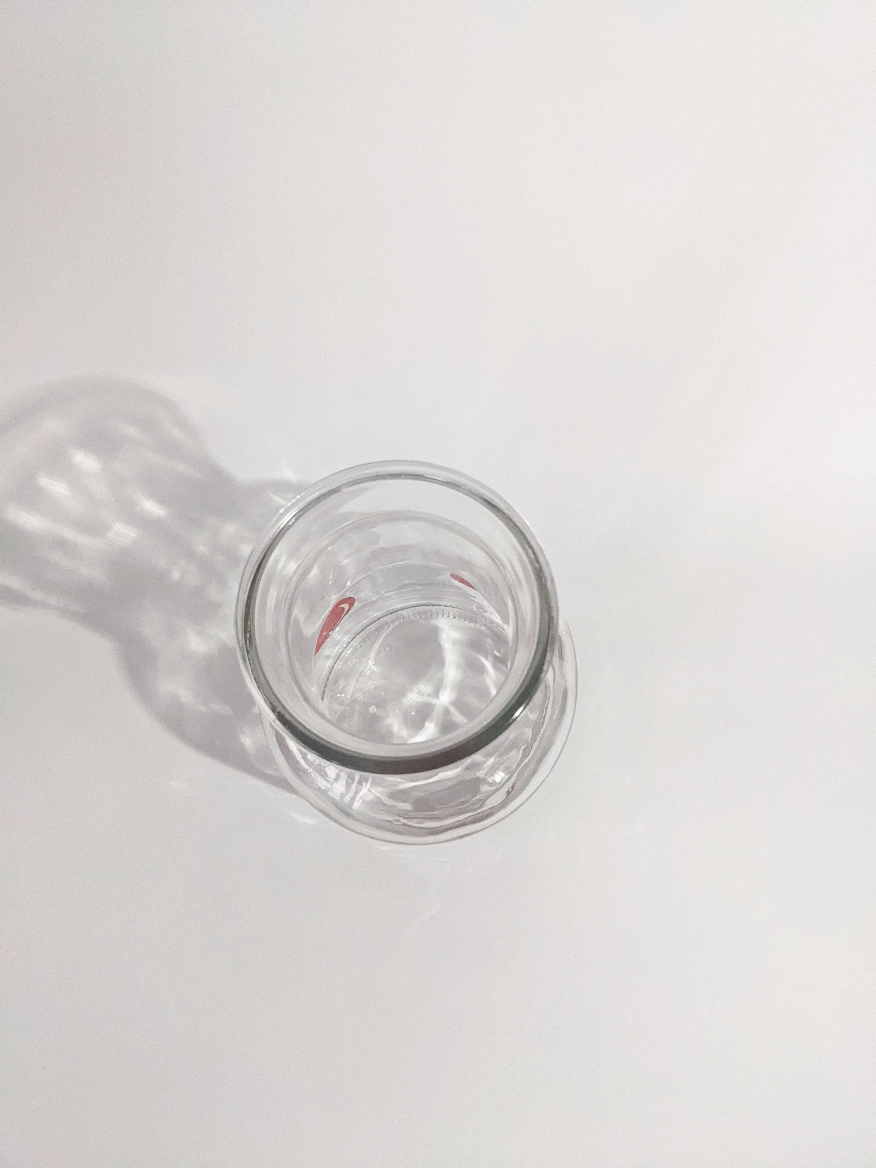 Vintage Glass Cherry Carafe