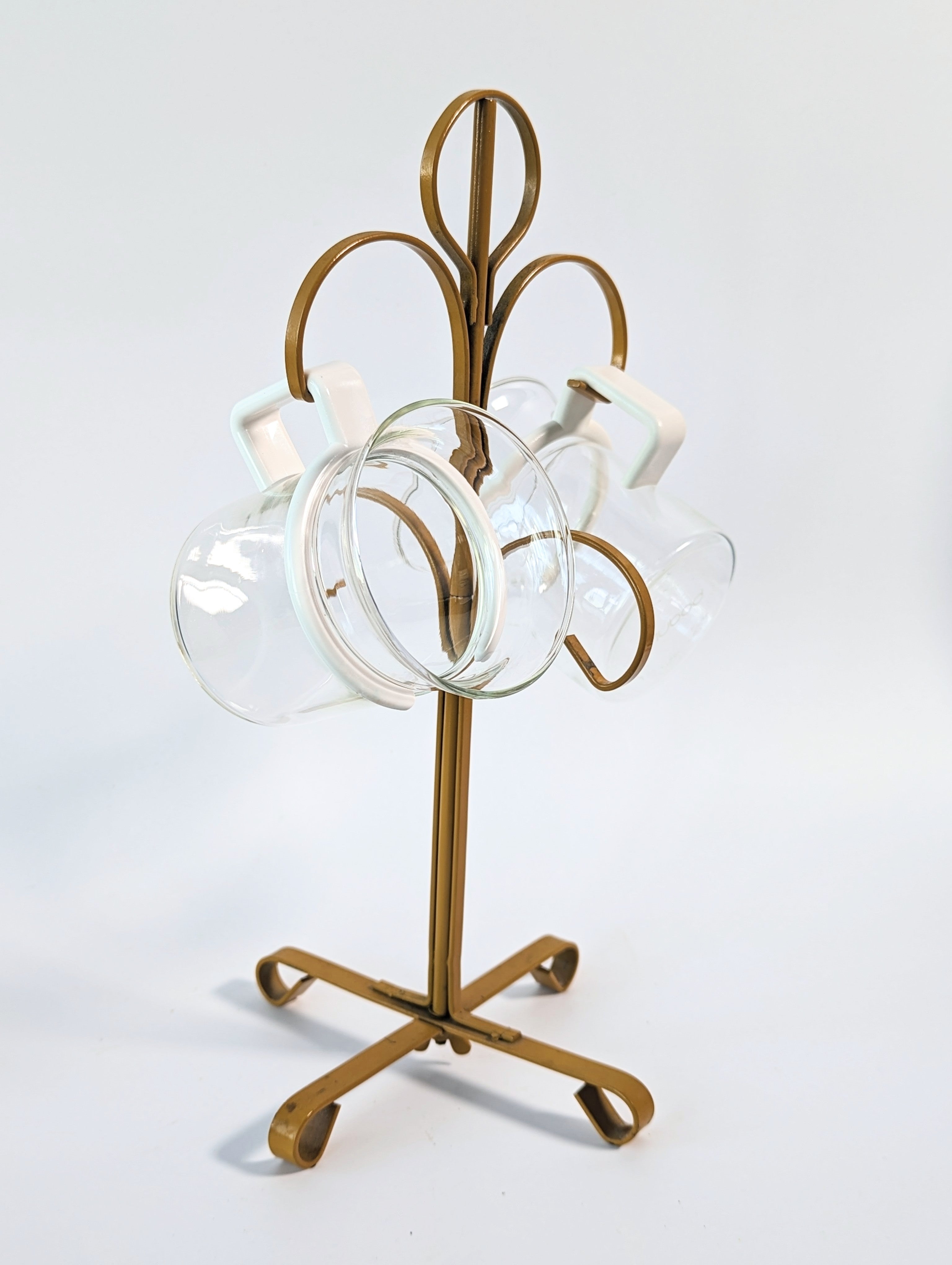 Vintage Metal Mug Tree