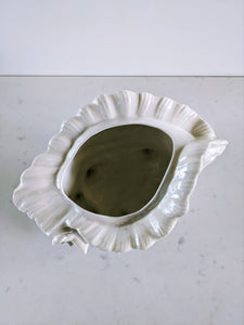 Vintage Iridescent Shell Planter